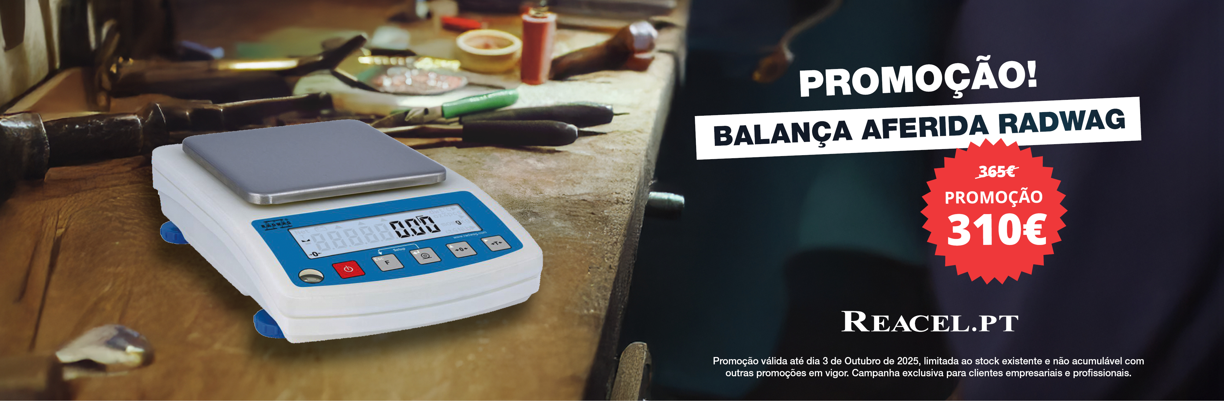 Promoção Balança Radwag